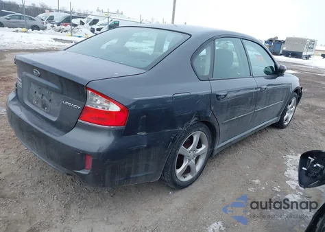 2009 Subaru Legacy 2.5I from USA, damaged, VIN 4S3BL616X97219185